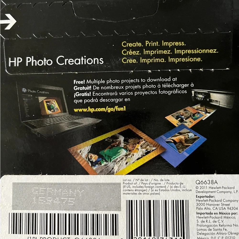 HP Advanced Photo Paper 4x6 100 Sheets Glossy 2pack